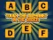 لعبة Touch The Alphabet In The Oder على الانترنت