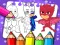 لعبة PJ Masks Coloring Book على الانترنت