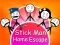 لعبة Stickman Home Escape على الانترنت