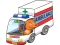 لعبة Cartoon Ambulance Puzzle على الانترنت