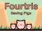 لعبة Fourtris Saving Pigs على الانترنت
