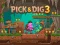 لعبة Pick & Dig 3 على الانترنت