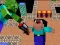 لعبة Space Adventure: Noobiks Battle vs Zombies على الانترنت