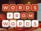 لعبة Words from Words على الانترنت