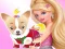 لعبة Barbie's Dog Dressup على الانترنت