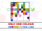 لعبة Only one color per line على الانترنت