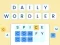 لعبة Daily Wordler على الانترنت