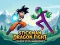 لعبة Stickman Dragon Fight - Super Stick Warriors على الانترنت