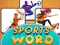 لعبة Sports Word Puzzle على الانترنت