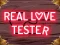 لعبة Real Love Tester على الانترنت