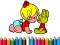 لعبة Back To School: Aby Girl Coloring على الانترنت