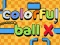 لعبة Colorful ball X على الانترنت