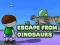 لعبة Escape From Dinosaurs على الانترنت