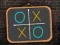 لعبة Tic Tac Toe blackboard على الانترنت