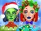 لعبة Ellie Christmas Makeup على الانترنت