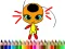 لعبة Back To School: Dotted Girl Coloring على الانترنت