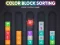 لعبة Color Block Sorting على الانترنت