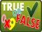 لعبة True or False على الانترنت