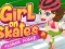 لعبة Girl on Skates: Flower Power على الانترنت