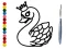 لعبة Back To School: Swan Coloring Book على الانترنت