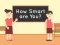 لعبة How Smart Are You على الانترنت