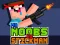 لعبة Mr Noobs vs Stickman على الانترنت