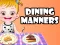 لعبة Baby Hazel Dining Manners على الانترنت