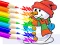 لعبة Coloring Book على الانترنت
