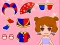 لعبة Lovely Doll Dress Up Game على الانترنت