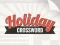 لعبة Holiday Crossword على الانترنت