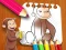 لعبة Curious George Coloring Book على الانترنت