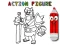 لعبة Back To School: Action Figure Coloring على الانترنت
