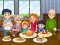 لعبة Family Dinner Jigsaw على الانترنت