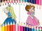 لعبة Beautiful Princess Coloring Book على الانترنت