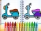 لعبة Cute Bike Coloring Book على الانترنت