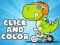 لعبة Click And Color Dinosaurs على الانترنت
