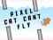 لعبة Pixel cat can't fly على الانترنت