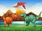 لعبة Colorful Dinosaurs Match 3 على الانترنت