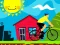 لعبة Bicycle Drivers Puzzle على الانترنت