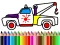 لعبة Back To School: Trucks Coloring على الانترنت