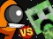 لعبة Among vs Creeper Fight على الانترنت