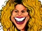 لعبة Shakira Funny Face على الانترنت