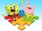 لعبة SpongeBob Puzzle على الانترنت