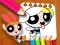 لعبة The Powerpuff Girls Coloring Book على الانترنت