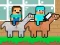 لعبة Noob vs Pro HorseCraft على الانترنت