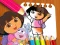 لعبة Dora the Explorer the Coloring Book على الانترنت