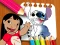 لعبة Lilo and Stitch Coloring Book على الانترنت