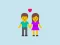 لعبة Love match Compatibility test على الانترنت