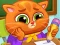 لعبة Lovely Virtual Cat At School على الانترنت