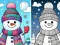 لعبة Coloring book Winter على الانترنت